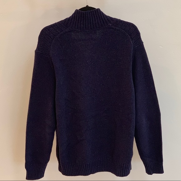 Banana Republic Navy Three Button Sweater XL - Picture 5 of 8